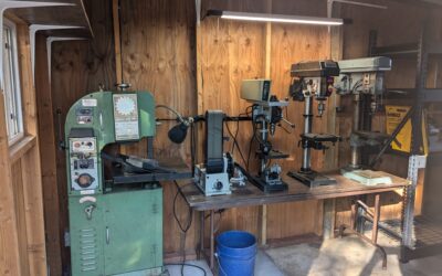 Three Drill Presses